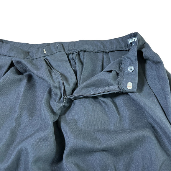 Hot Topic Womens Pleated Cheer Skirt Black White Size Small Goth Halloween - Picture 3 of 6